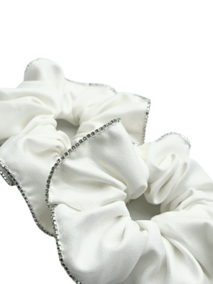 White Diamond Hair Tie - Image 1