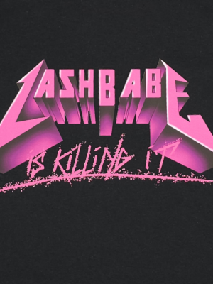 Lash Babe Is Killing it Rocker Tee Pre Sale - Image 5