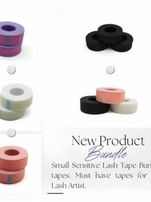 3 small sensitive lash tape bundle
